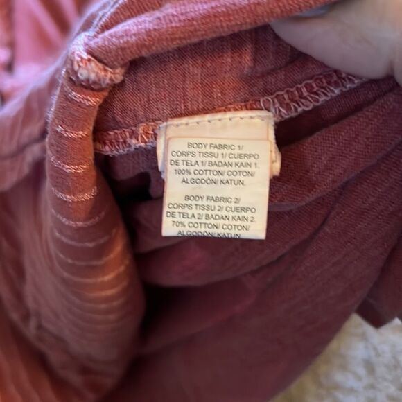 Lucky brand medium red blouse - Picture 5 of 7